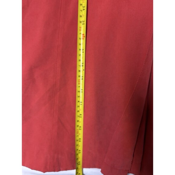 London Fog Women's Petite 8 Trench Coat Rain Jacket Hidden Buttons Belt Pockets - Picture 10 of 10